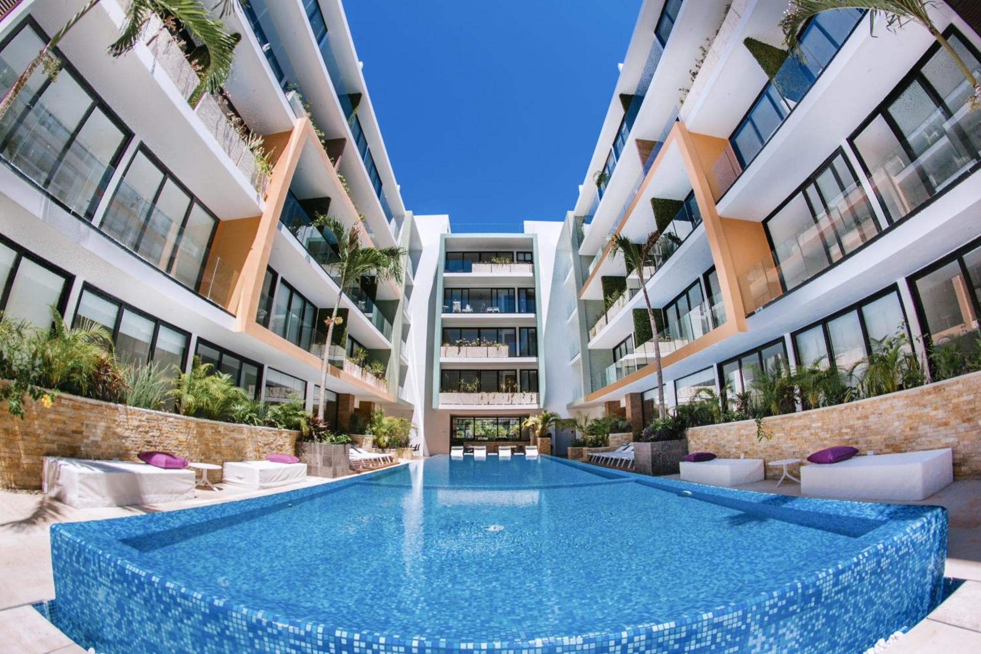 The City Condos By Menesse Playa del Carmen Esterno foto